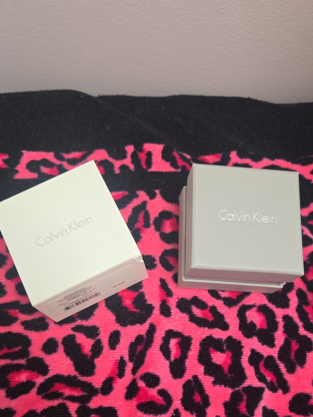 Beautiful Calvin Klein Stainless Steel Wide Band Ring Size 10